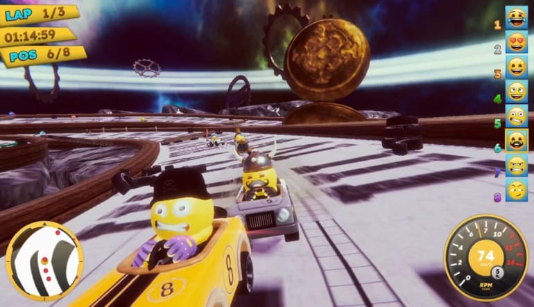 Emoji Kart Racer