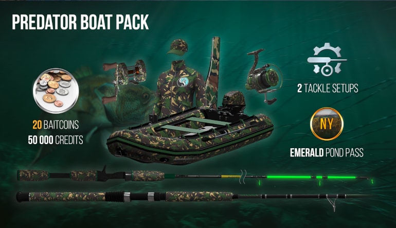 The Fisherman - Fishing Planet: Predator Boat Pack