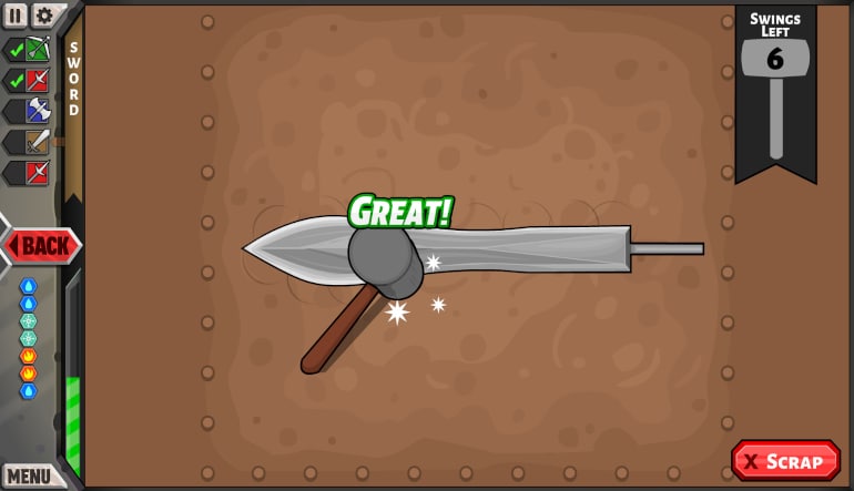 Jacksmith: Weapons and Warriors