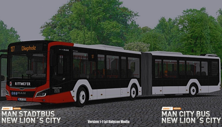 OMSI 2 Add-on MAN Stadtbus New Lion's City