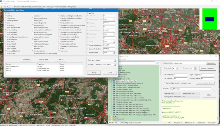 Offline Map Maker 8