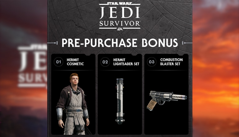 STAR WARS Jedi: Survivor Pre-Order Bonus