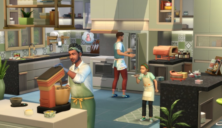 The Sims 4 Home Chef Hustle Stuff Pack