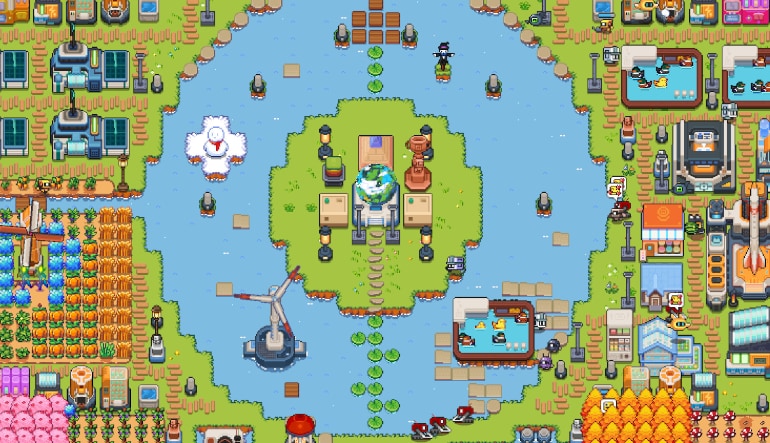 Island Robot Farm