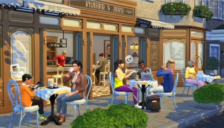 The Sims 4: Cozy Bistro Kit