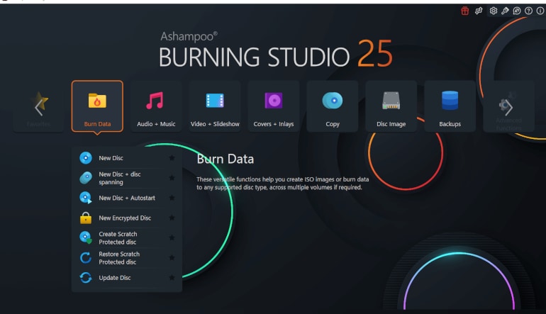 Ashampoo Burning Studio 25