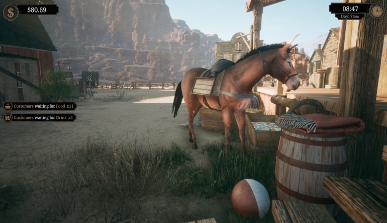 Saloon Simulator