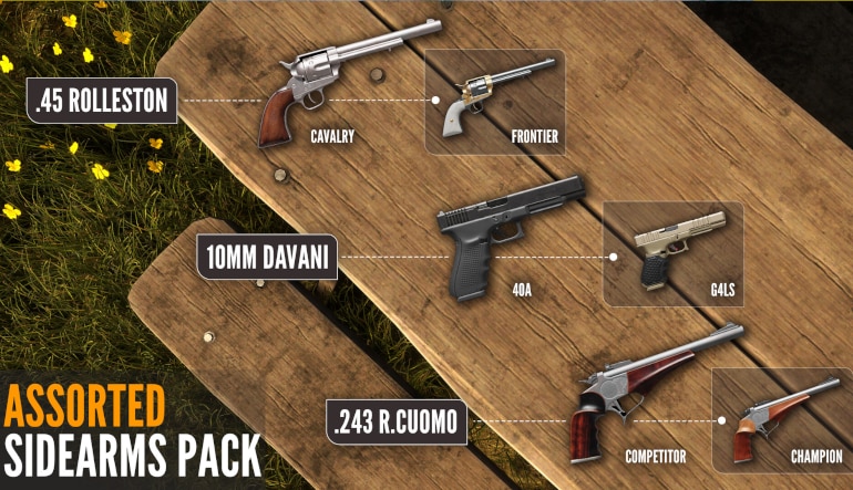 TheHunter: Call of the Wild - Assorted Sidearms Pack