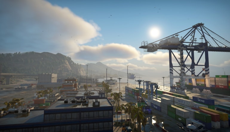 Docked
