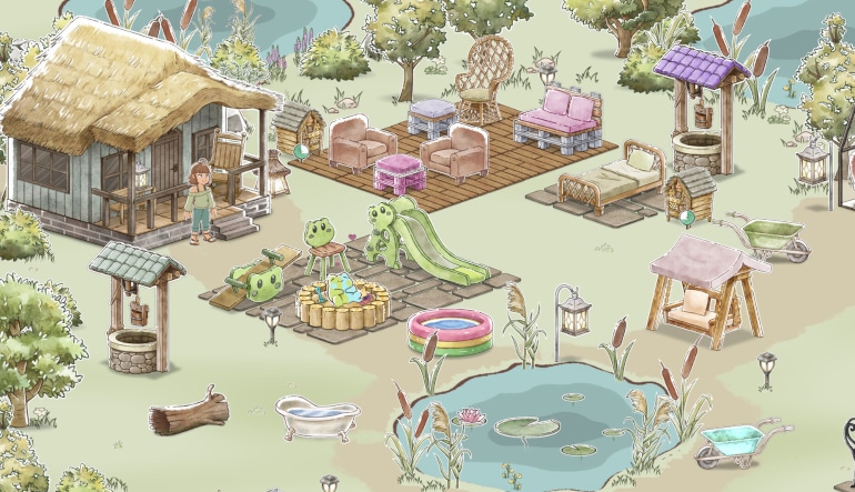 Kamaeru: A Frog Refuge