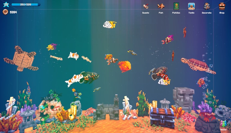 Tiny Aquarium: Social Fishkeeping