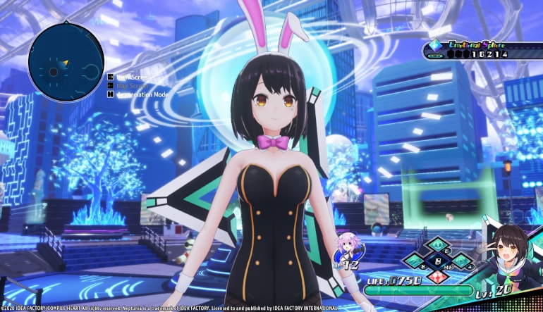 Neptunia Virtual Stars - Towa Kiseki: Bunny Outfit