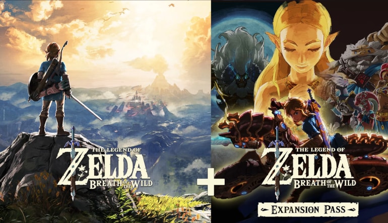 Buy The Legend Of Zelda: Breath Of The Wild & Expansion Pass Bundle ...