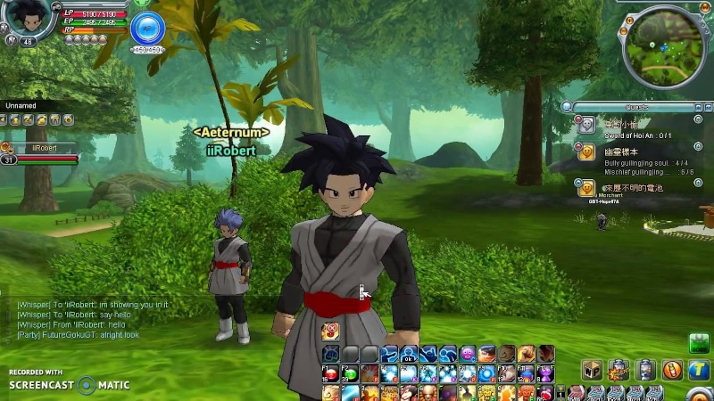 DRAGON BALL Z ONLINE free online game on