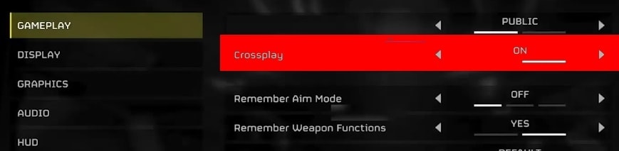Crossplay option Helldivers 2