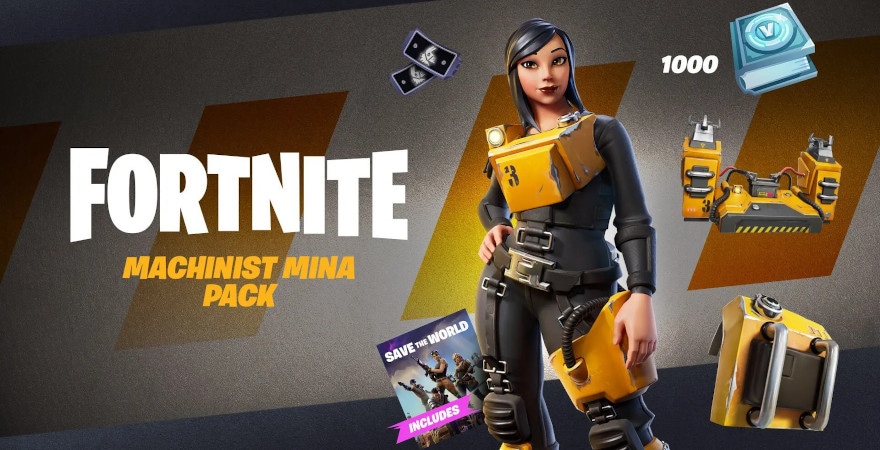 Fortnite - Machinist Mina Pack