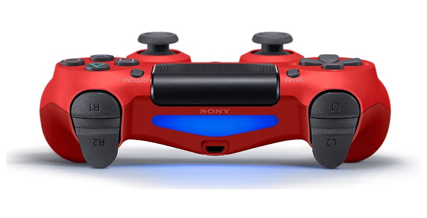 sony dualshock 4 v2 red