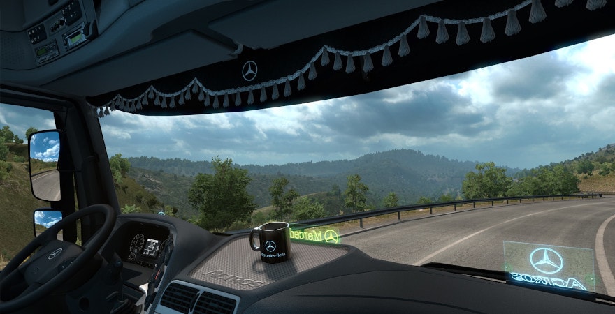 Euro Truck Simulator 2 - Actros Tuning Pack
