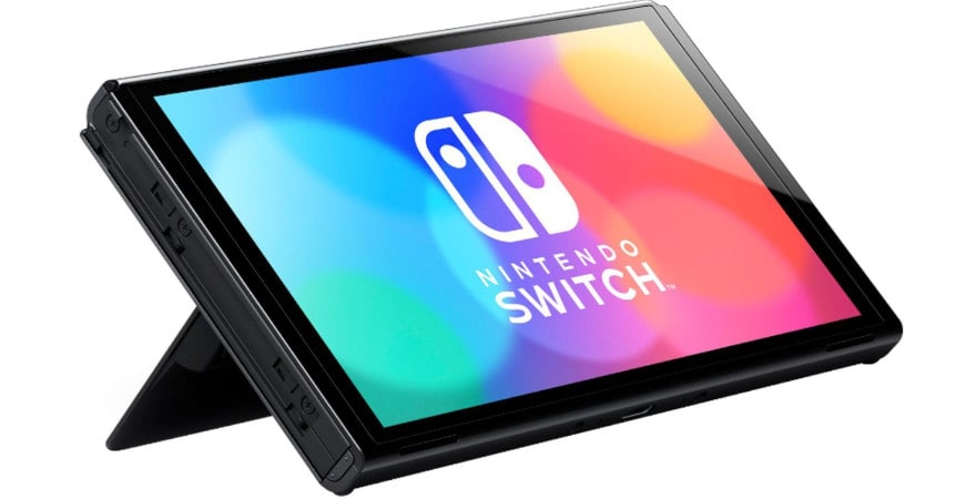 Nintendo Switch OLED Console Pre-Order - Neon Blue/Neon Red