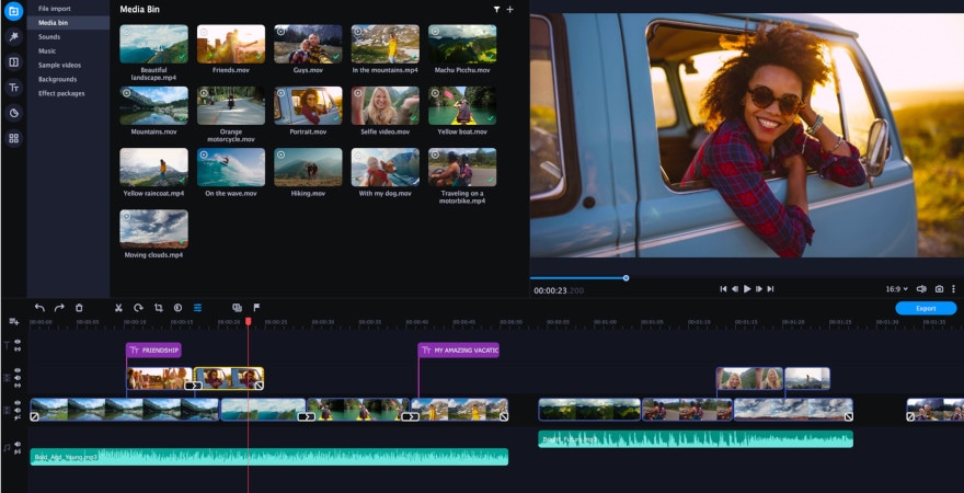 Movavi Video Editor Plus 2021 - Video Editing Software