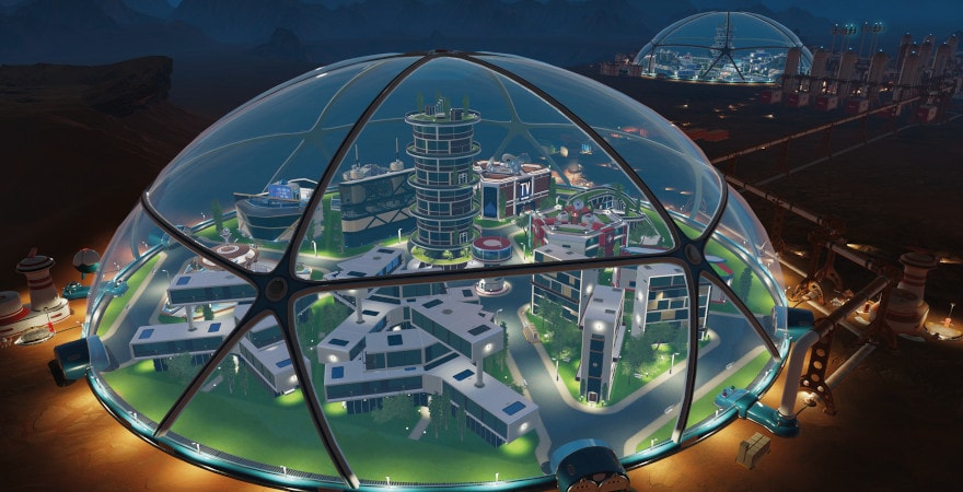 Surviving Mars: In-Dome Buildings Pack