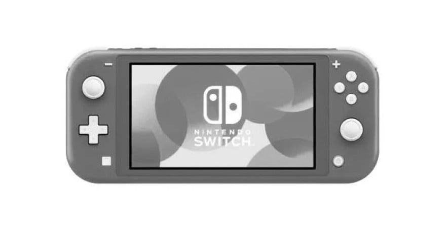 nintendo switch lite in grey