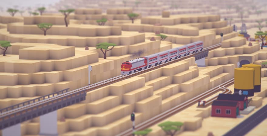 Voxel Tycoon transport