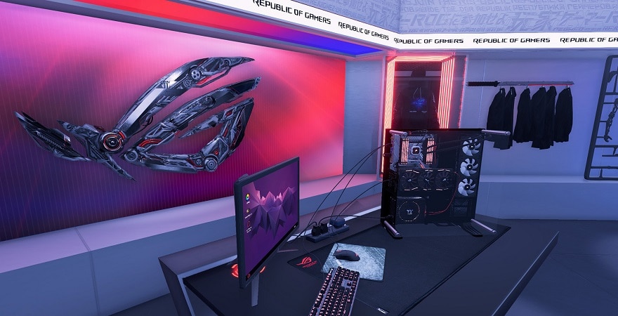 PC Building Simulator - Republic of Gamers Workshop