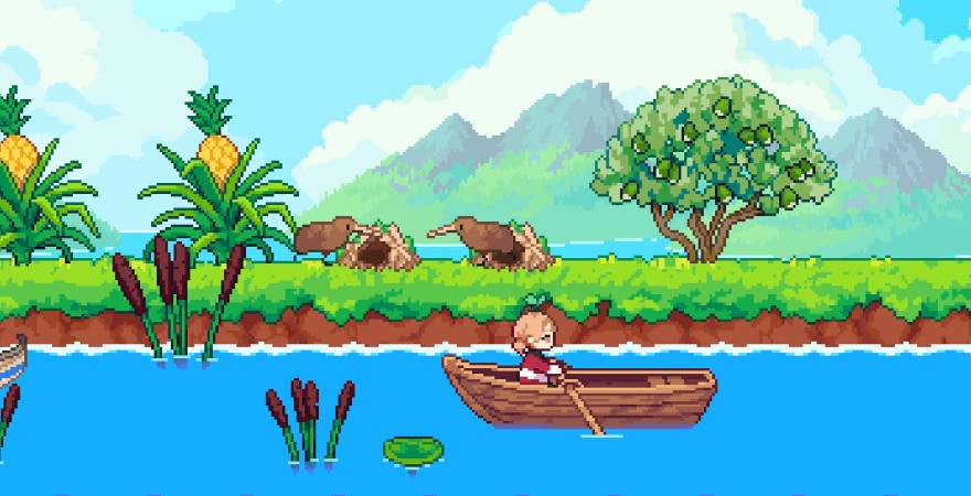 Luna's Fishing Garden