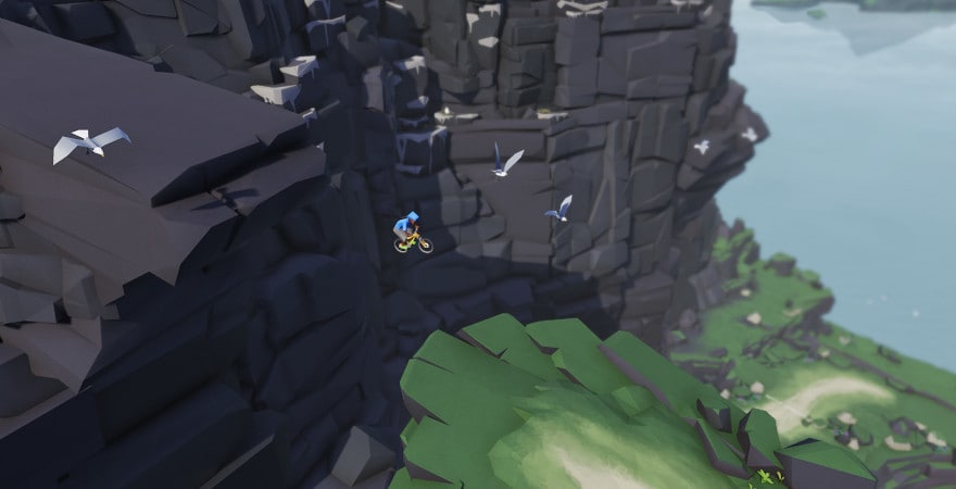 Lonely Mountains: Downhill - Eldfjall Island