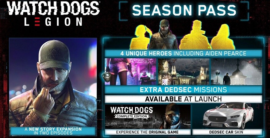 Watch Dogs: Legion Season pass