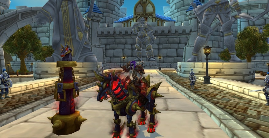 World of Warcraft Warforged Nightmare Mount