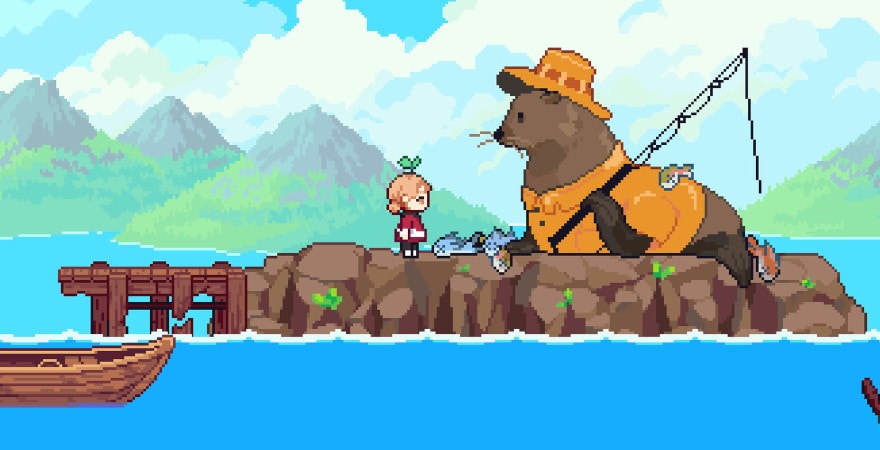 Luna's Fishing Garden