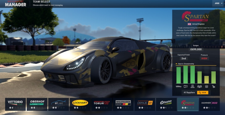 Motorsport Manager - GT Series