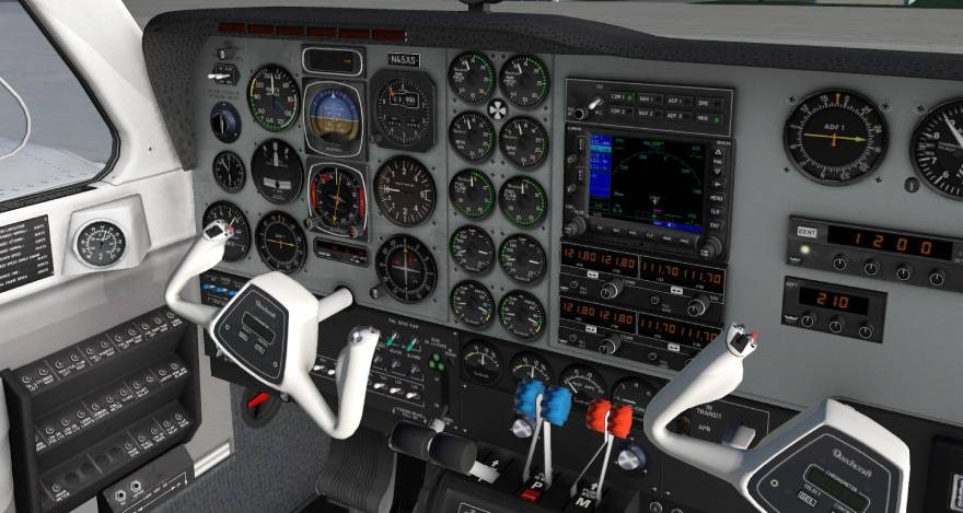 X-Plane 11 panel