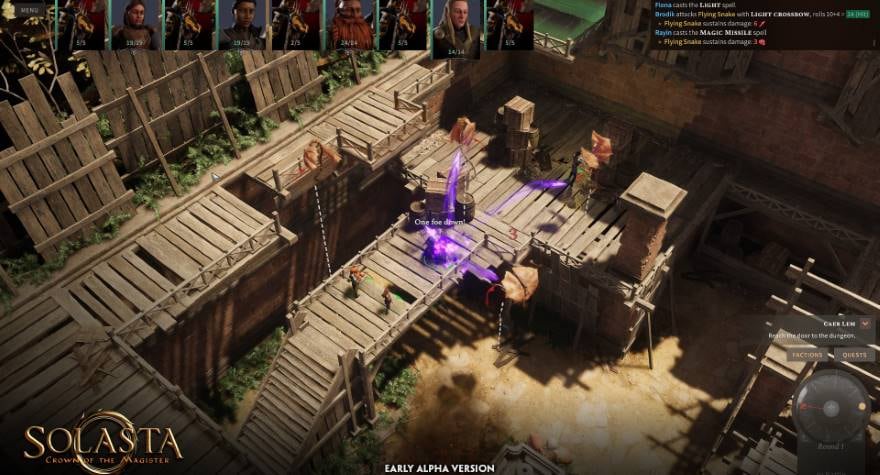 Solasta Crown of the Magister Gameplay