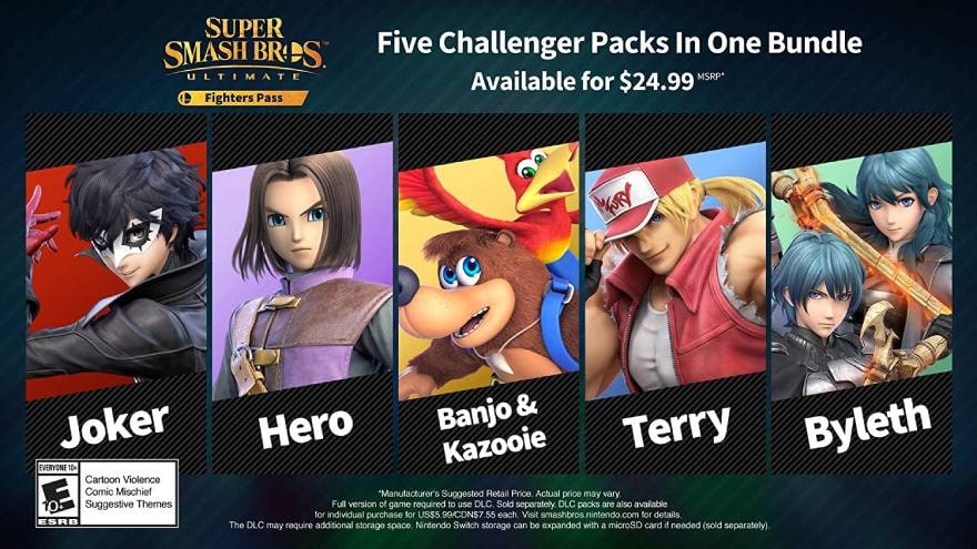 Super Smash Bros. Ultimate Challenger Pack 5