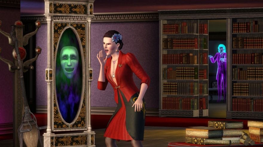 The Sims 3: Supernatural mirror