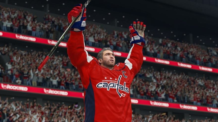 NHL 21 - hockey player