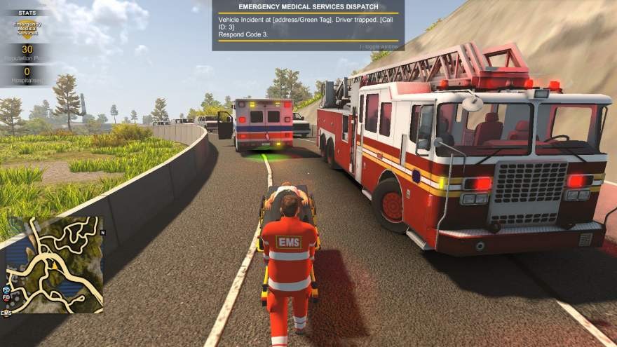 Flashing Lights - Police Fire EMS - ems
